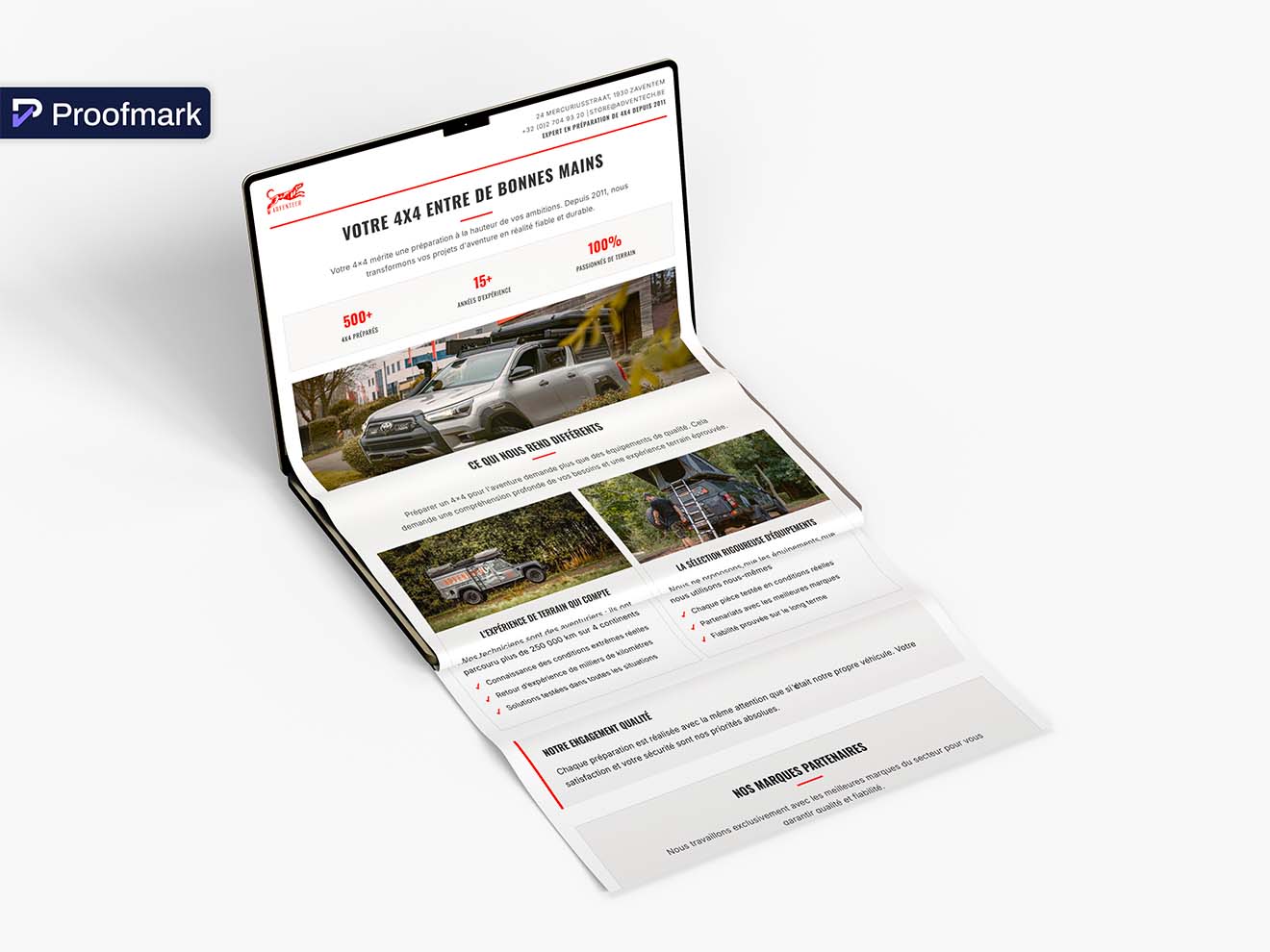 Exemple de ProofPack - Consultant Marketing